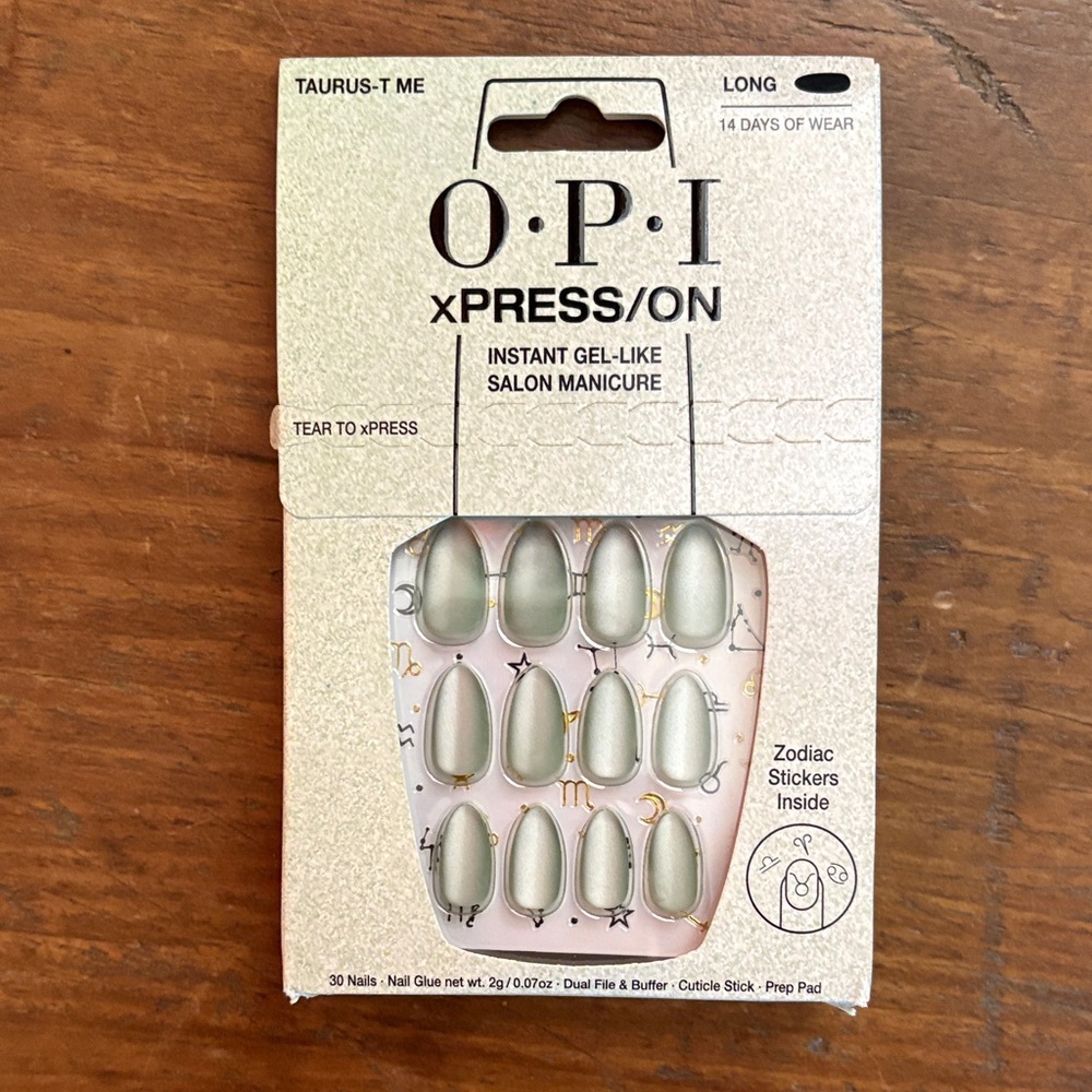 OPI xPRESS/ON Gel-Like Manicure - Metallic Silver